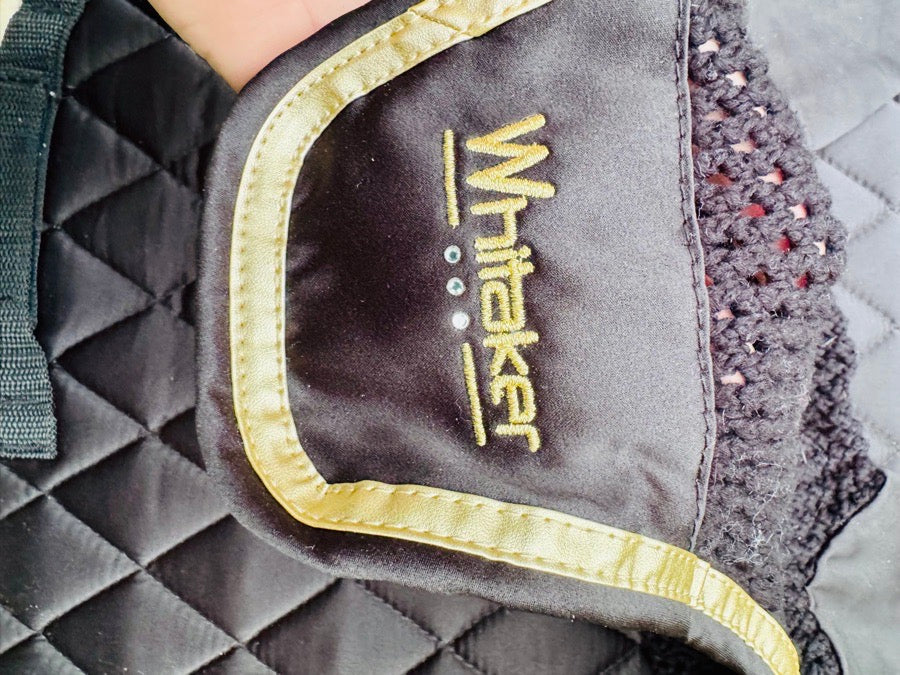 Other Saddle Pad & Ear Bonnet Whitaker 🖤💛 (2)