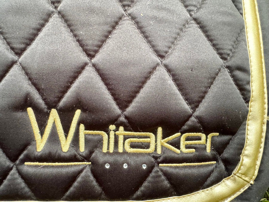 Other Saddle Pad & Ear Bonnet Whitaker 🖤💛 (3)