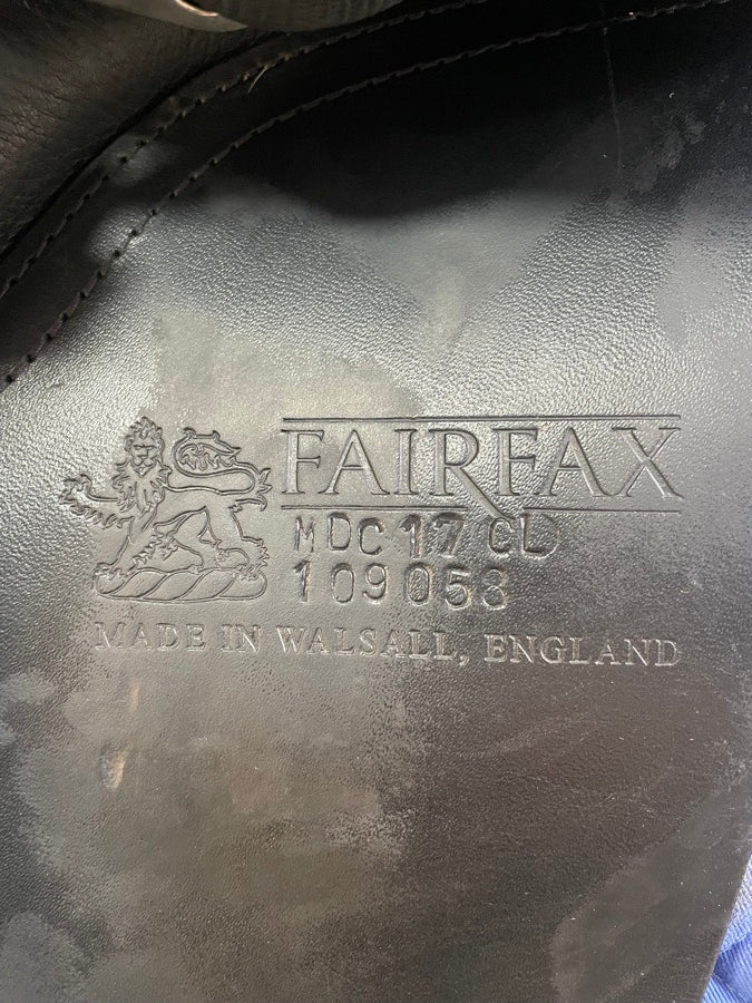 Other 17” Fairfax Classic Cupped Flap dressage - 2019 - xch adjustable medium wide (2)