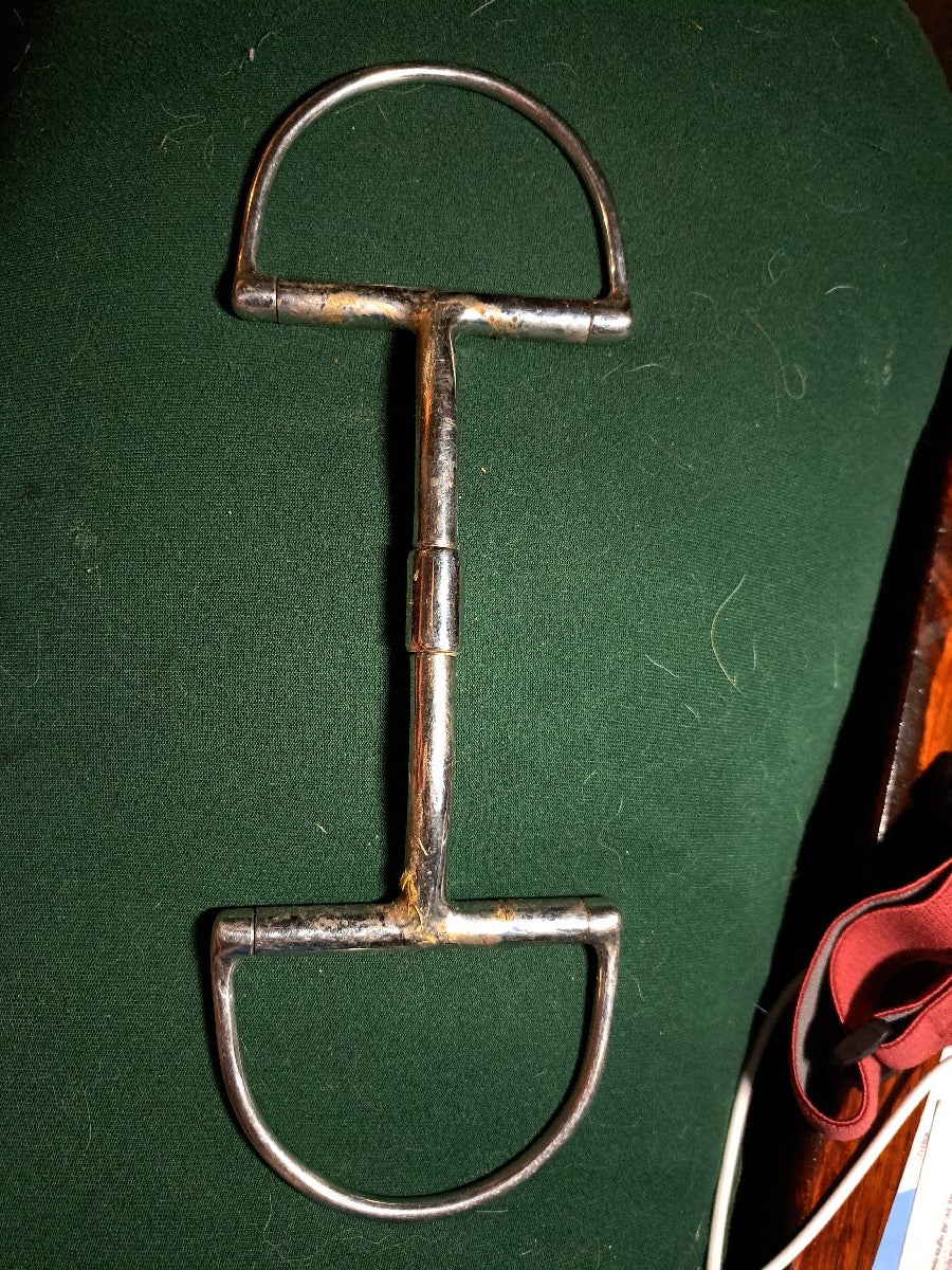 Centaur professional D barrel mullen mouth snaffle 5"