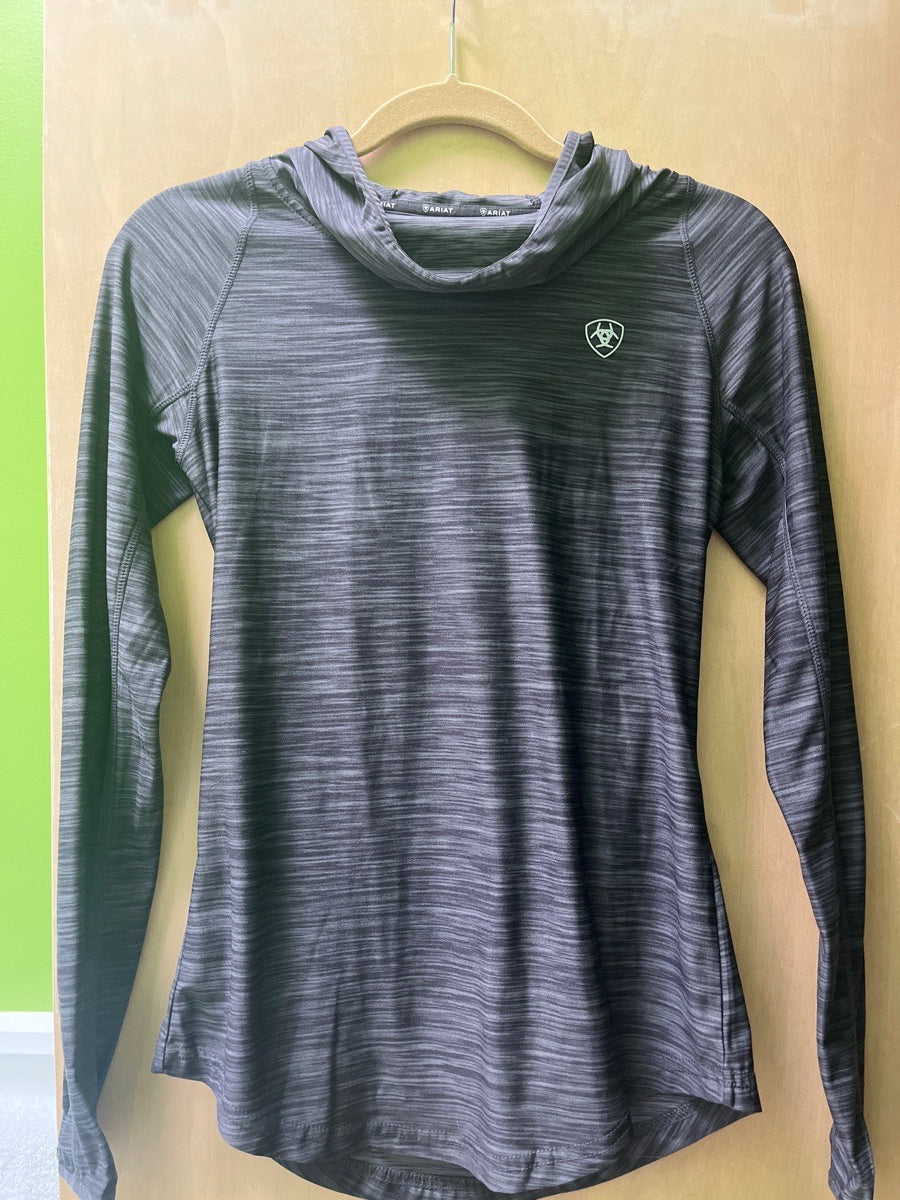 Size XS Plum Ariattek longsleeve with hood