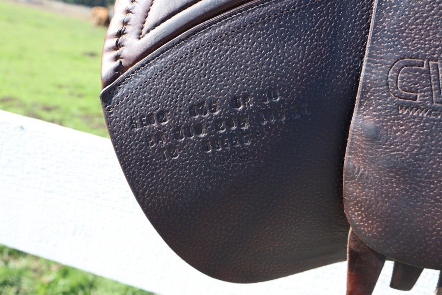 CWD 17.5” Hunter/Jumper Saddle