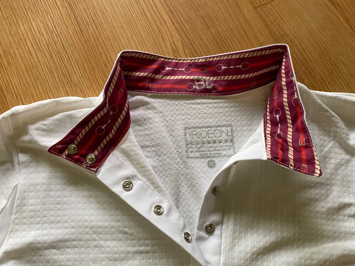 nwt medium irideon short sleeve show shirt
