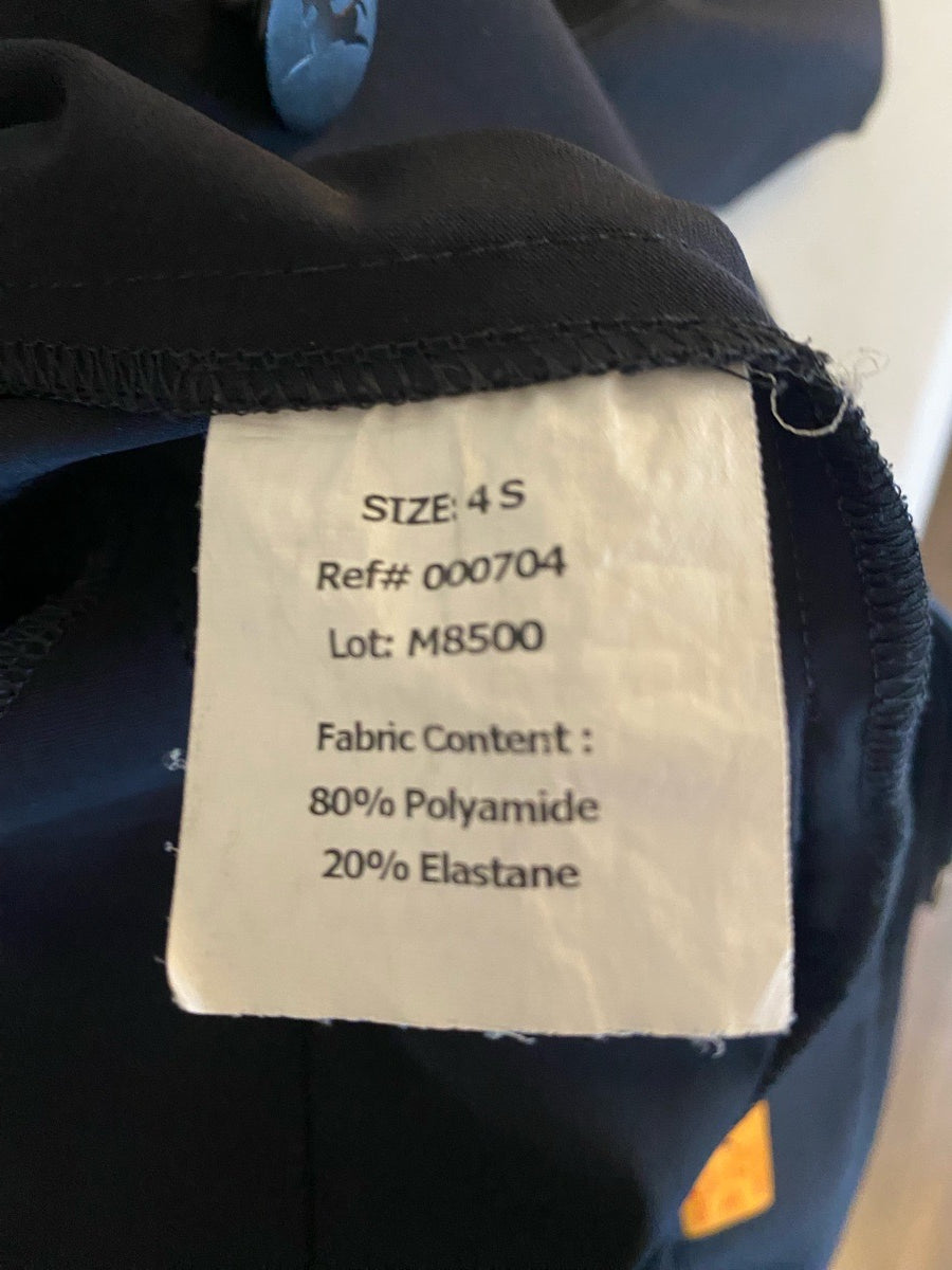 Women’s Size 4s Navy RJ Classics Orange Label Monterey Xtreme Show Coat
