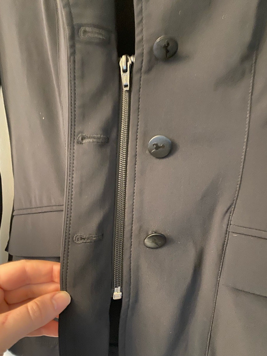 Women’s Size 4s Navy RJ Classics Orange Label Monterey Xtreme Show Coat