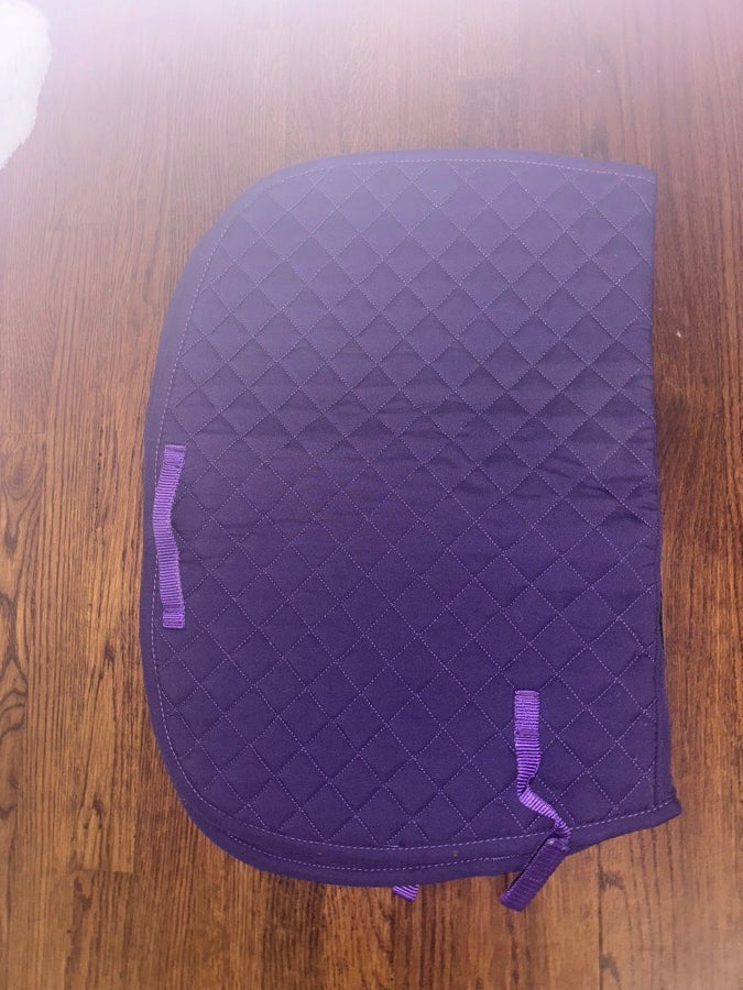 DOVER SADDLERY Purple dover pad (5)