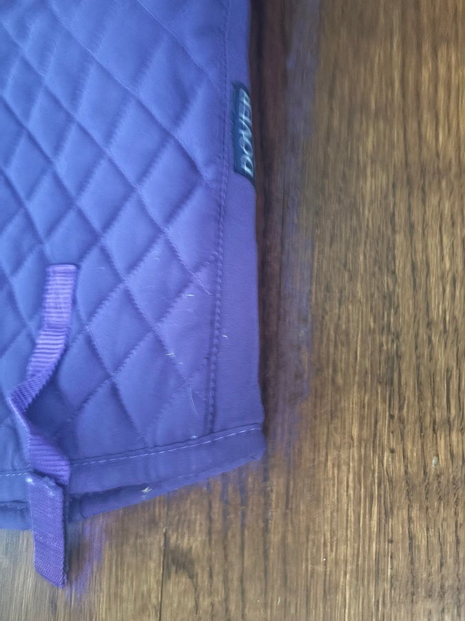 DOVER SADDLERY Purple dover pad (3)