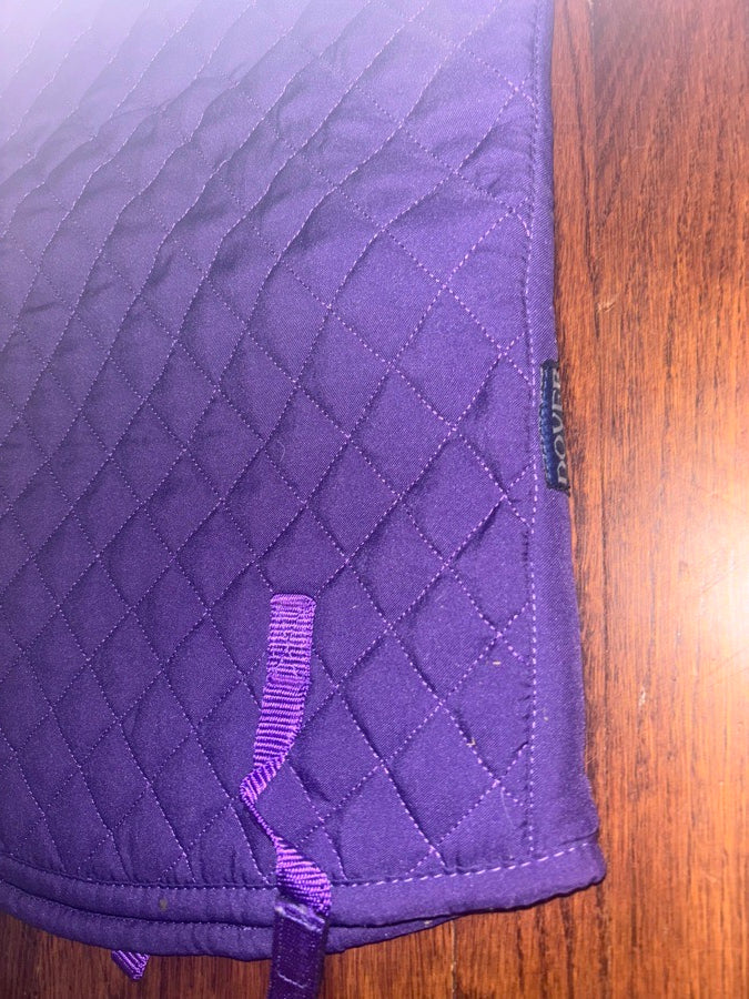 DOVER SADDLERY Purple dover pad (4)