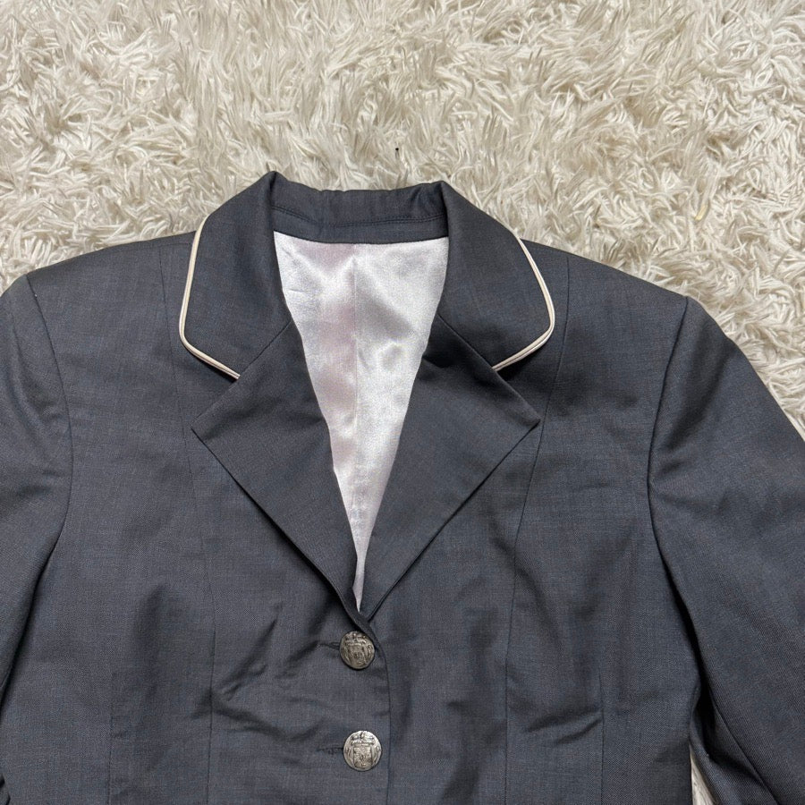 Women’s Grey Allon Equestrian Horseback Riding Show Coat. Good Condition.