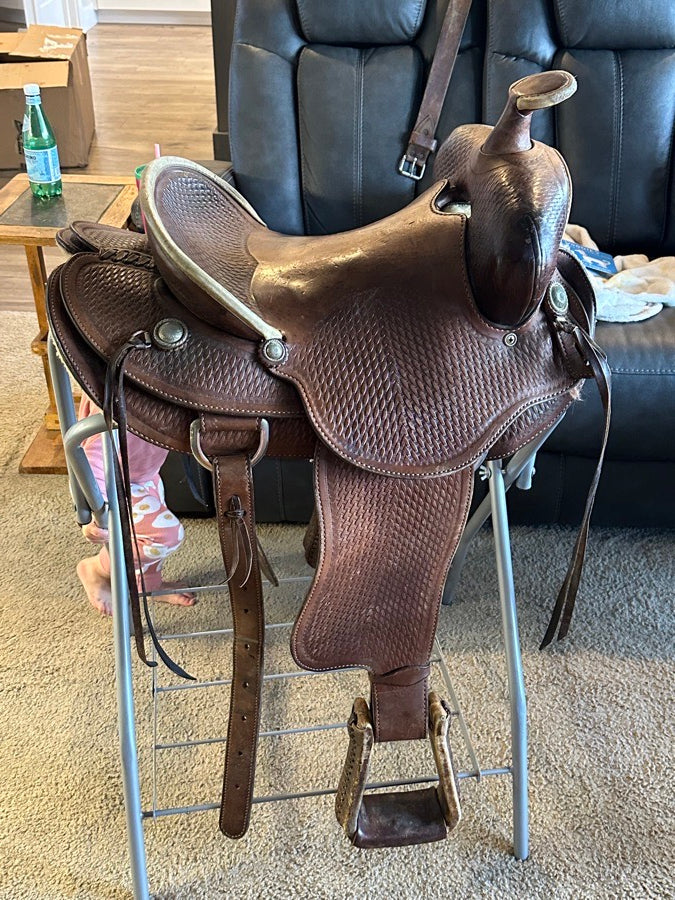 Other 15” Ranch Western Saddle (2)