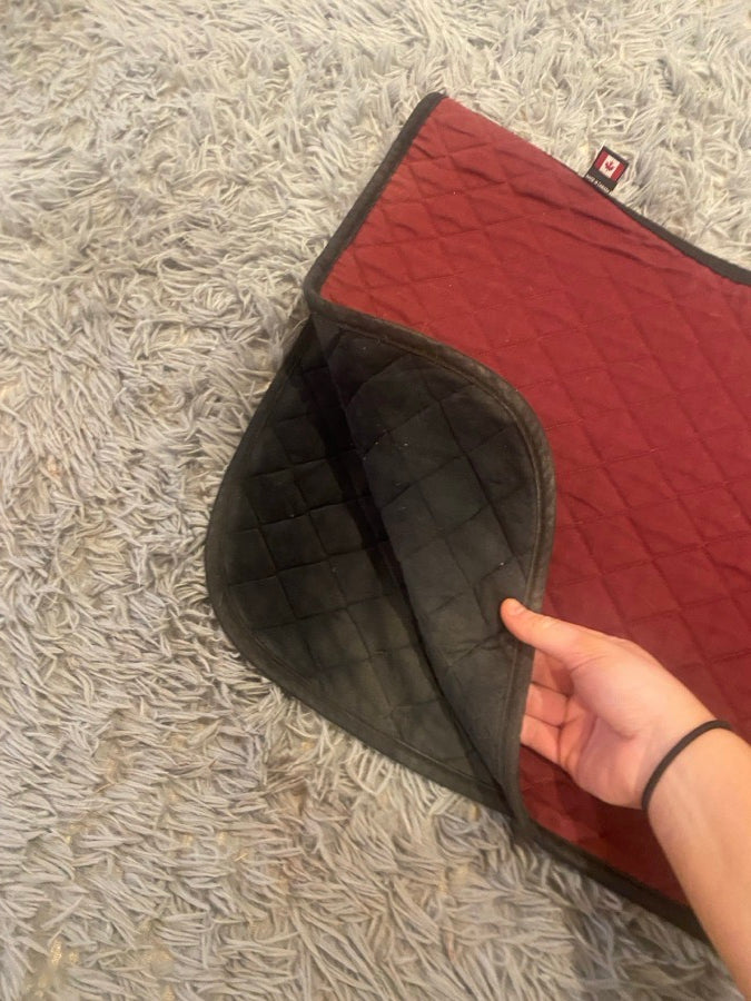 Burgundy ogilvy half pad