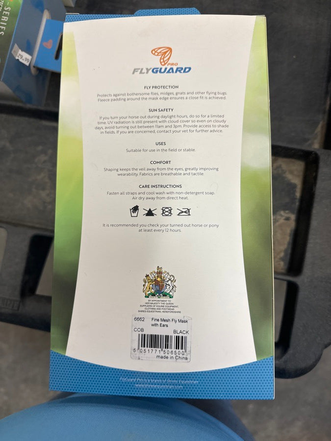 Shire’s Fine Fly Mask with Ears Cob