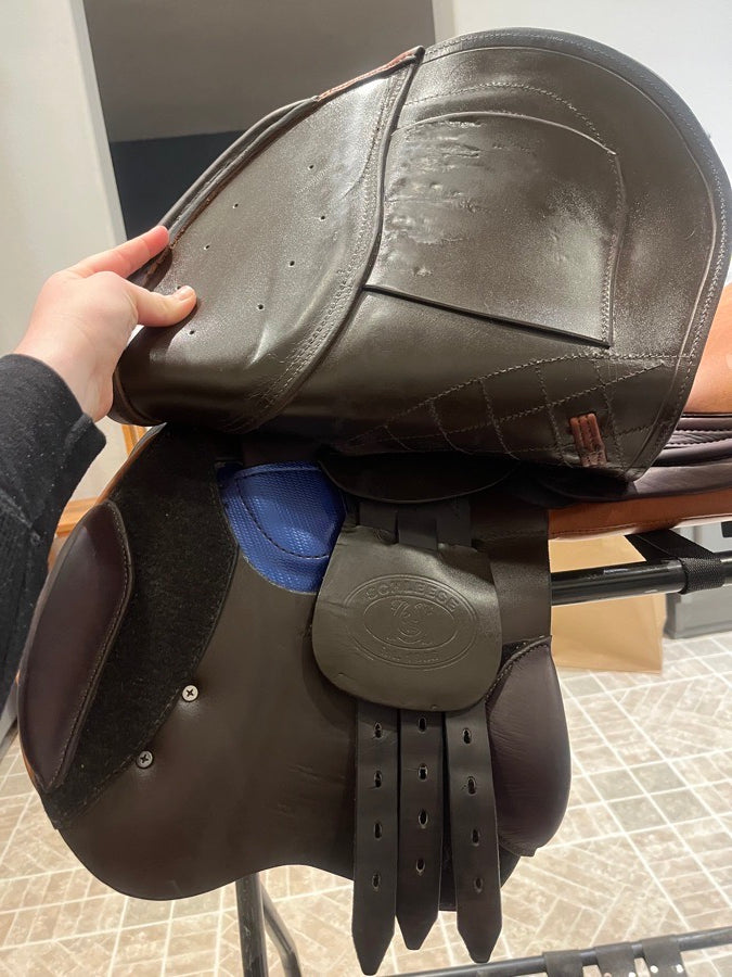SCHLEESE 17.5” Schleese Lightflight Jump Saddle (4)