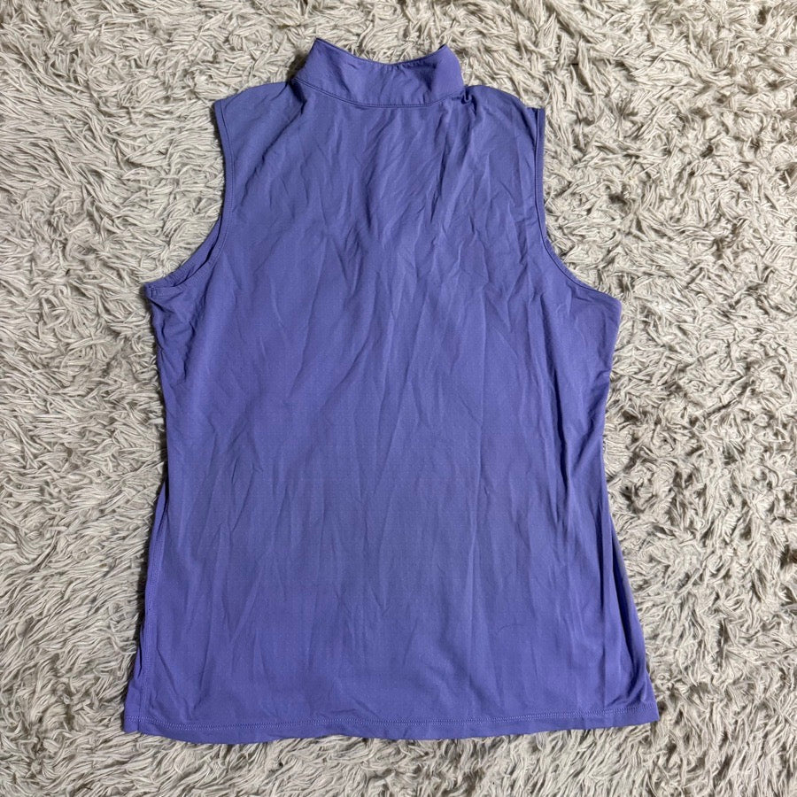 DOVER SADDLERY Women’s Large Purple Dover Sleeveless Horseback Riding Sunshirt (3)