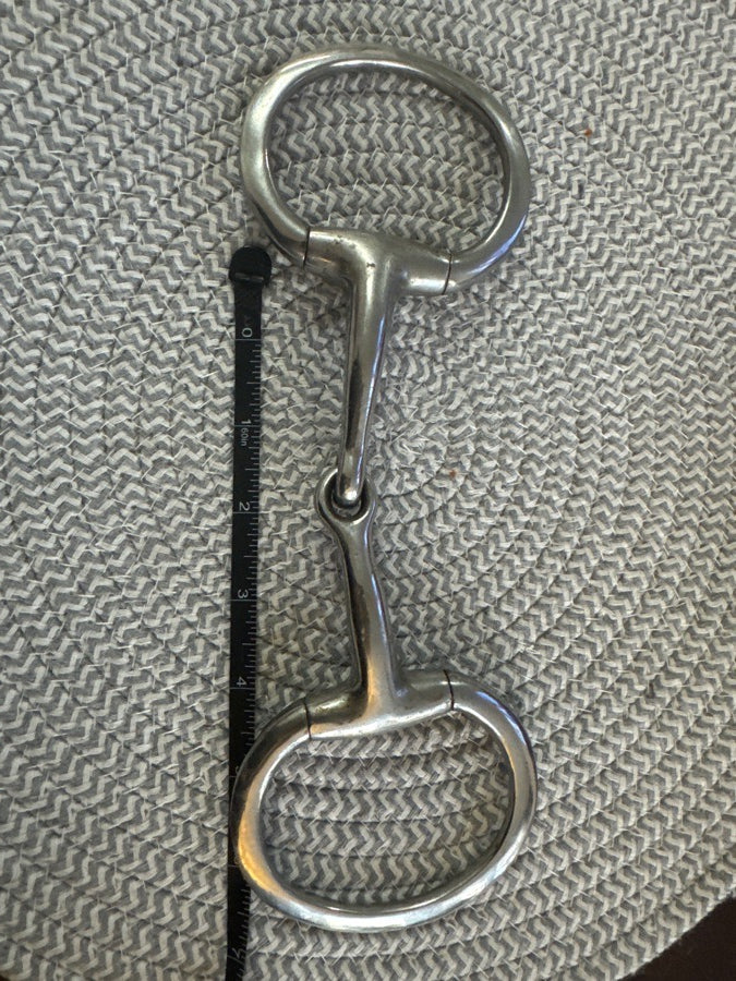 Eggbutt snaffle 4”