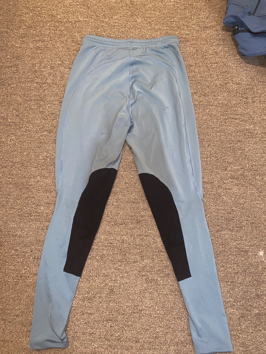 KEERITS blue/grey riding tights