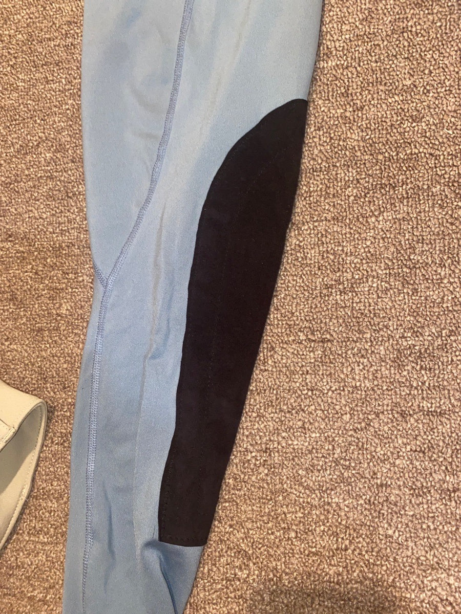 KEERITS blue/grey riding tights