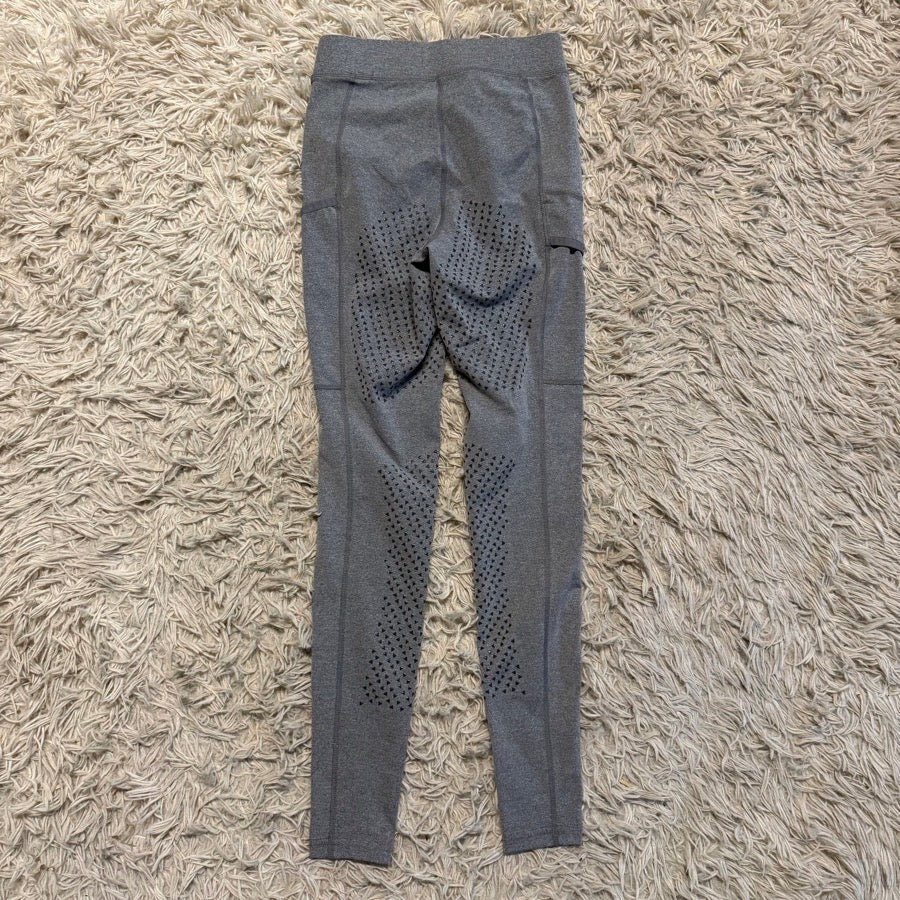 Women’s Size 24 Grey Mountain Horse Full Seat Horseback Riding Tights Breeches