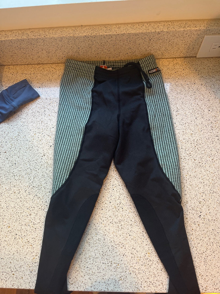 Fun green and black kerrits leggings