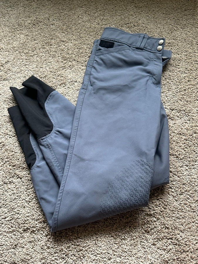 dover dalton steel blue breeches size 28!