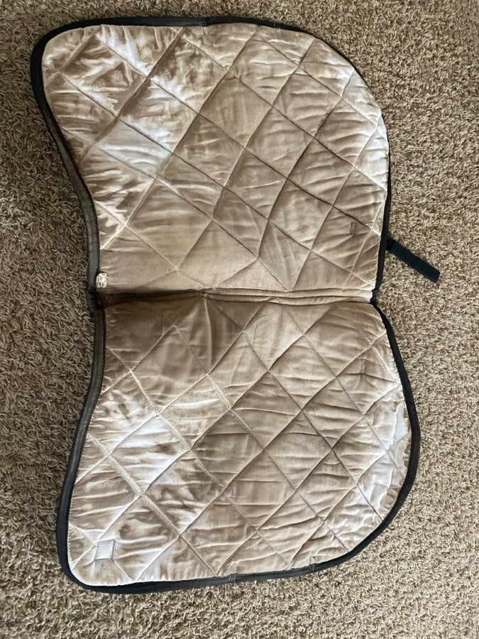 Mint green saddle pad