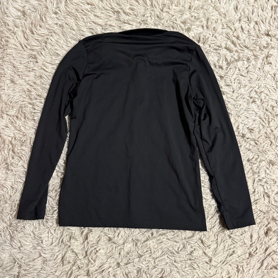 OTHER Women’s Small Black Long Sleeve Horseback Riding Sunshirt. Good Condition. (3)
