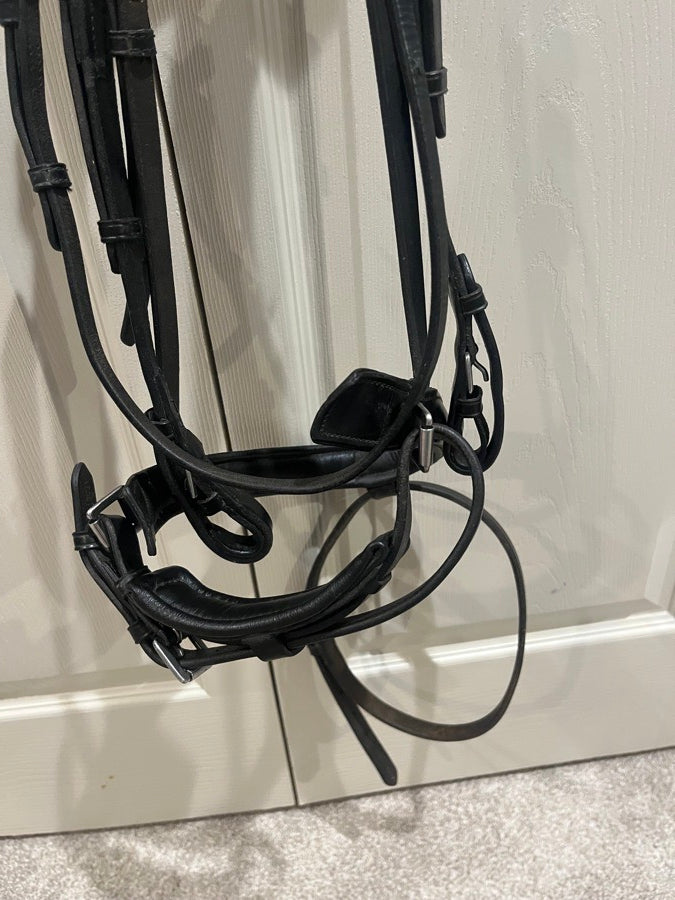 RED BARN Red Barn Centerline Dressage Snaffle Bridle (2)