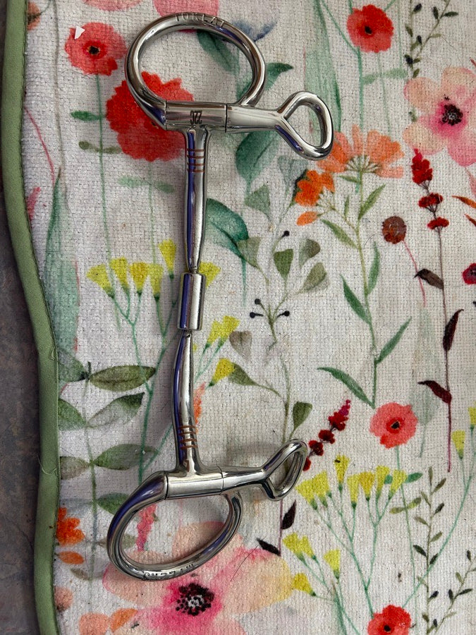 Myler medium comfort baucher snaffle