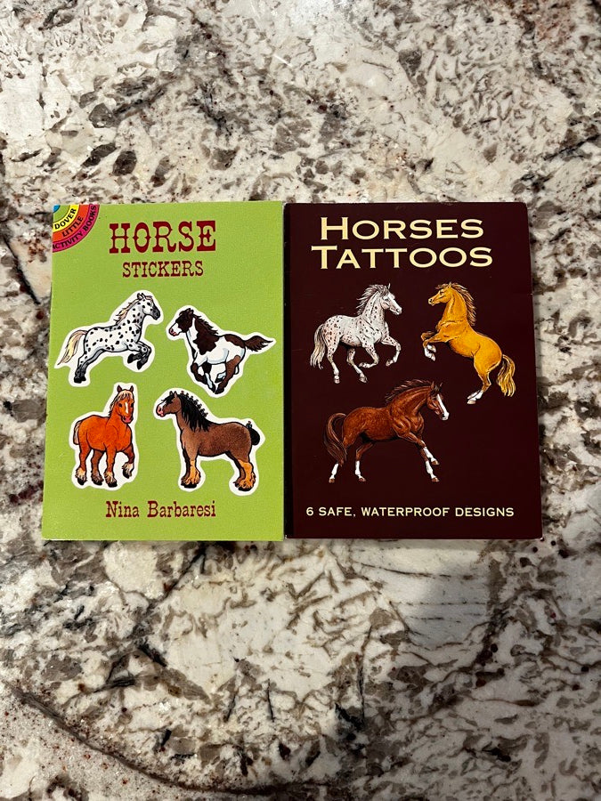 Informational coloring book
