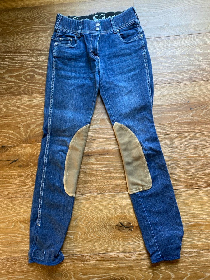 Goode Rider denim KP breeches 24