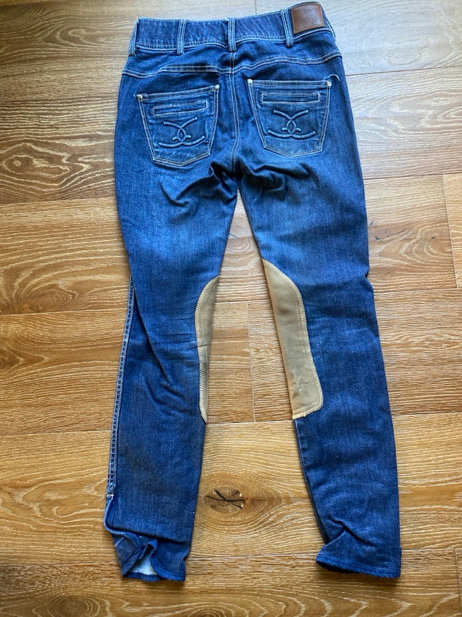 Goode Rider denim KP breeches 24