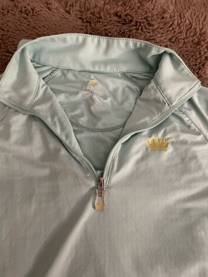 KASTEL DENMARK TEAL SHIRT SZ S (DISCONTINUED)