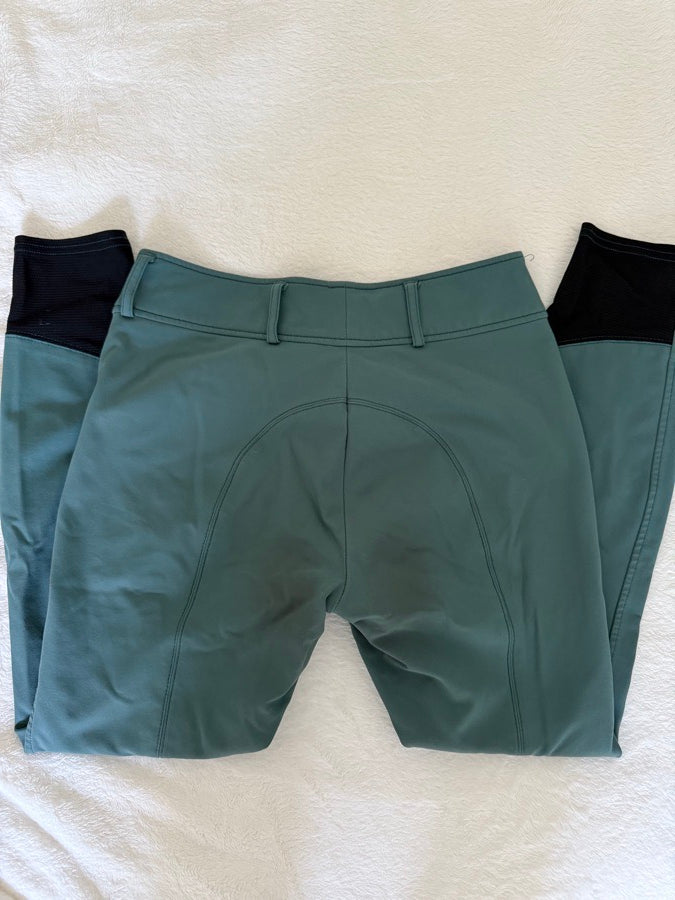 26R RJ Classics knee patch breeches- Atlantic