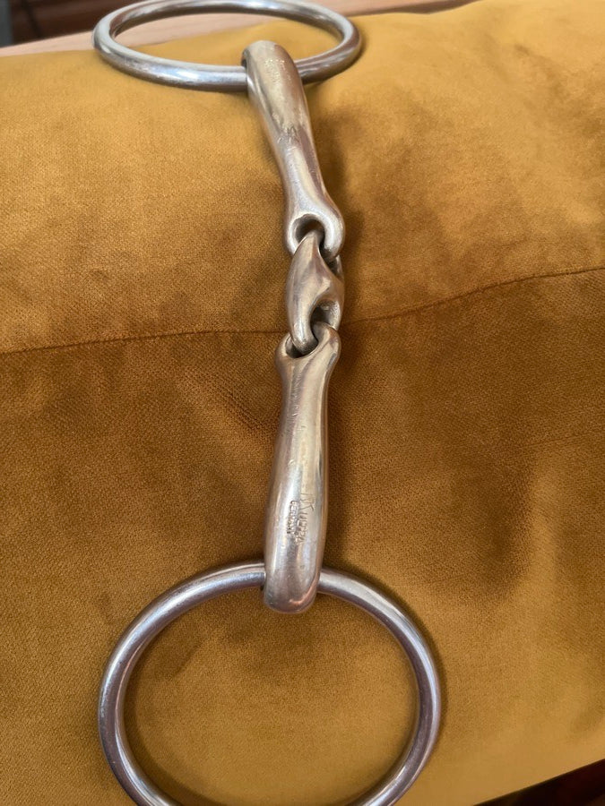 HERM SPRENGER Herm Sprenger Dynamic RS Sensogan Double Jointed Loose Ring Bit (3)