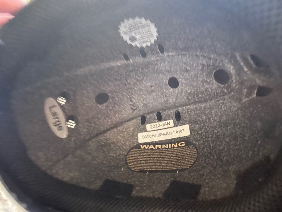IRH helmet black matte
