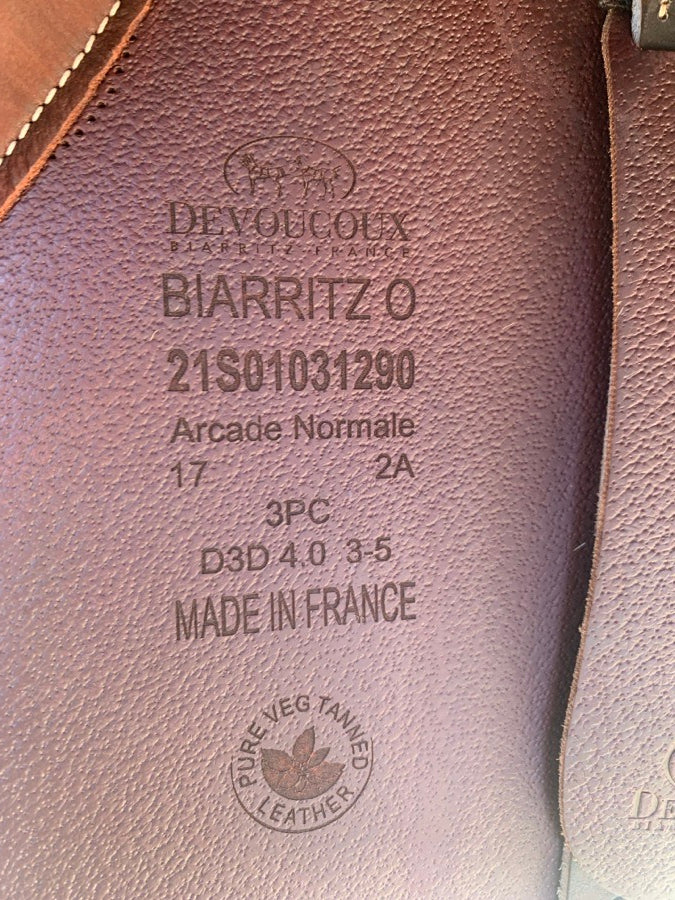 DEVOUCOUX New 17” Devoucoux Biarritz O Saddle (3)