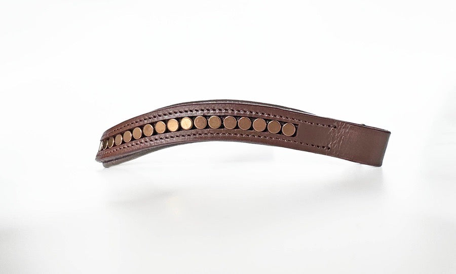 OTHER Copper Beaded Browband (3)