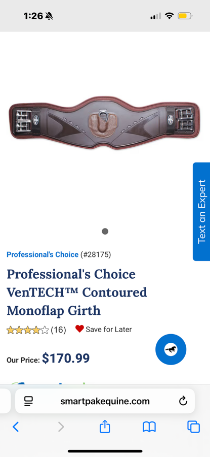 PROFESSIONAL'S CHOICE Professional Choice 24” Ventech Girth (3)