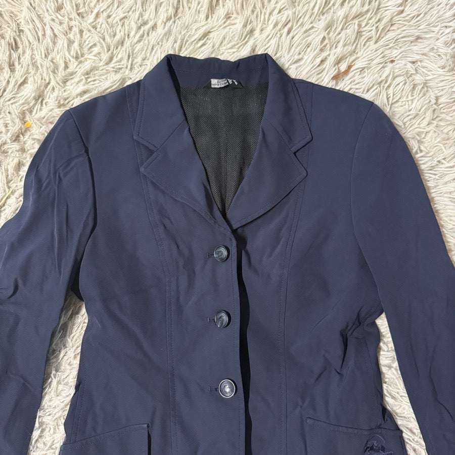 GRAND PRIX Women’s Size 10R Navy Grand Prix Horseback Riding Show Coat (2)