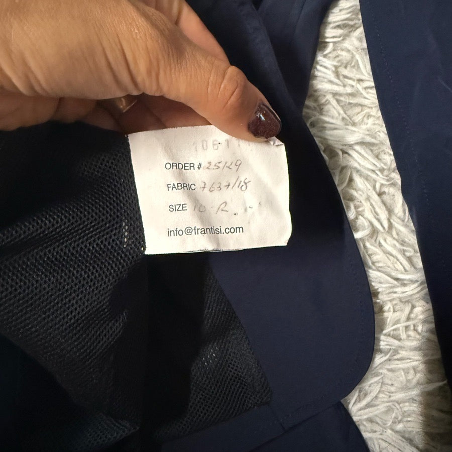 GRAND PRIX Women’s Size 10R Navy Grand Prix Horseback Riding Show Coat (4)