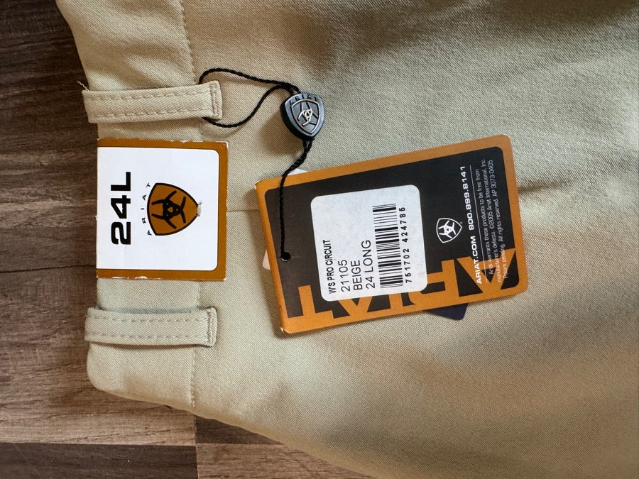 Tan Ariat Breeches