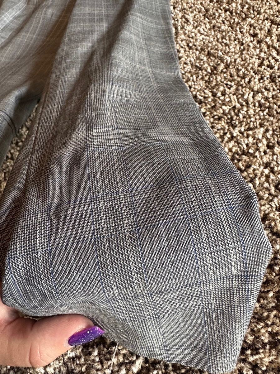 Grand Prix Windowpane Gray Show Jacket