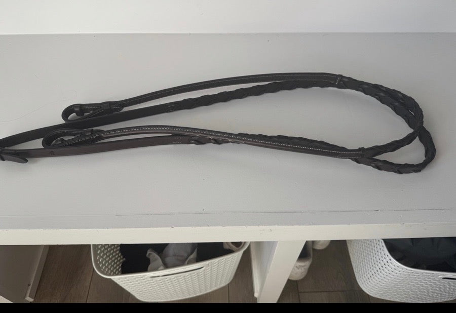 Black oak horse reins brand new!