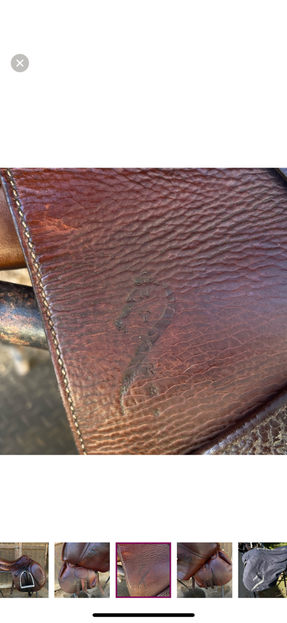 2009 16.5” Antares Jumping Saddle