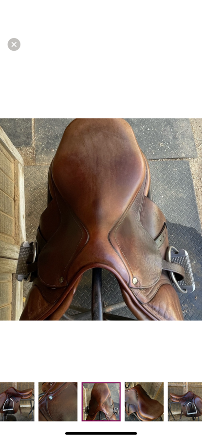 2009 16.5” Antares Jumping Saddle