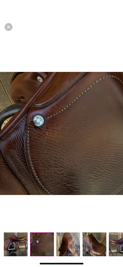 2009 16.5” Antares Jumping Saddle