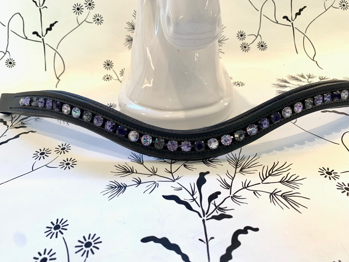 Swarovski Crystal Purple Browband