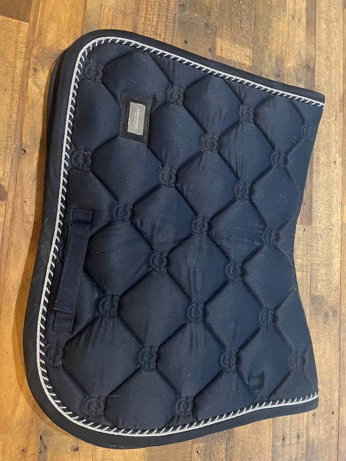 navy blue saddle pad