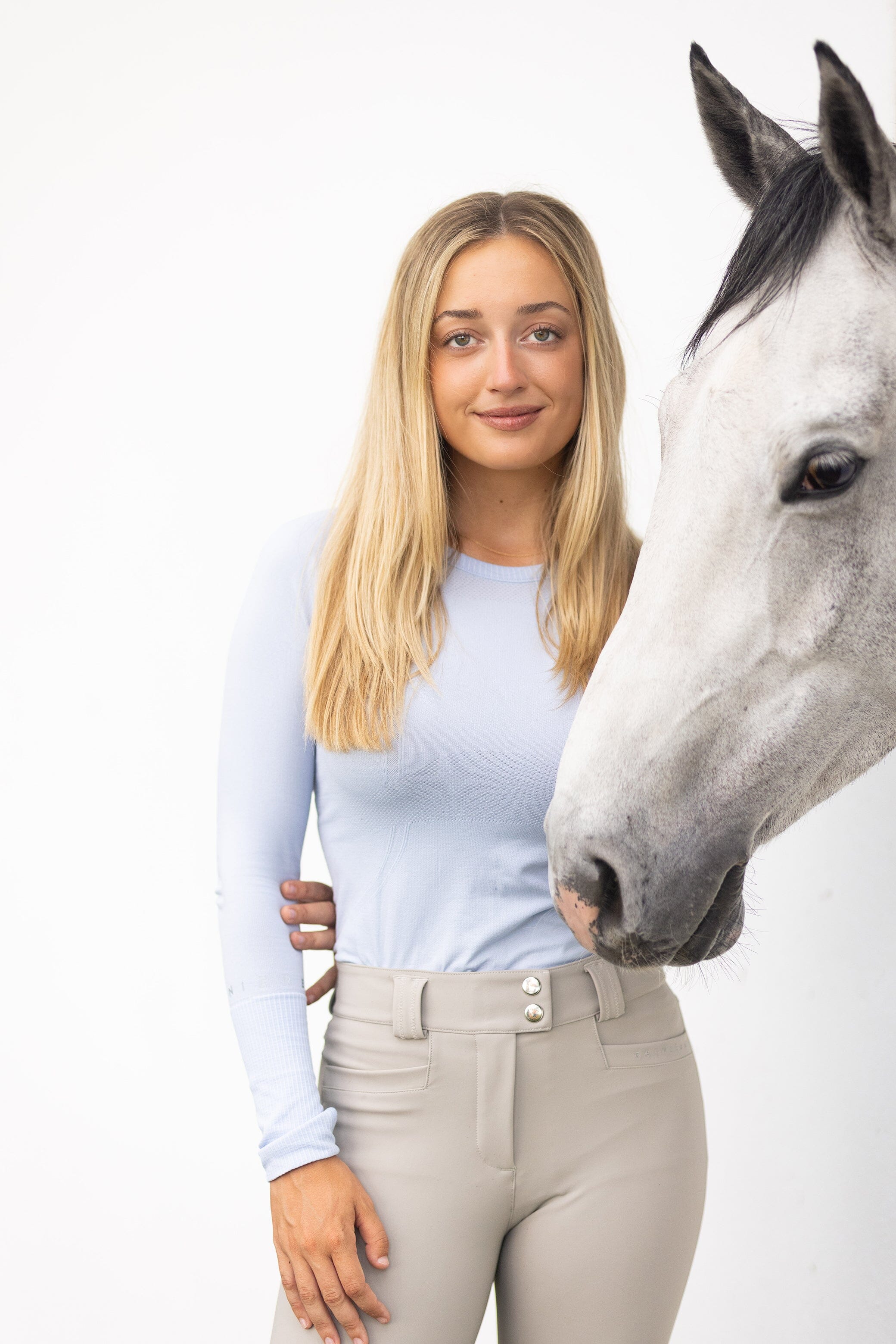 Criniere Juliette Show Breeches in Sandy Beige