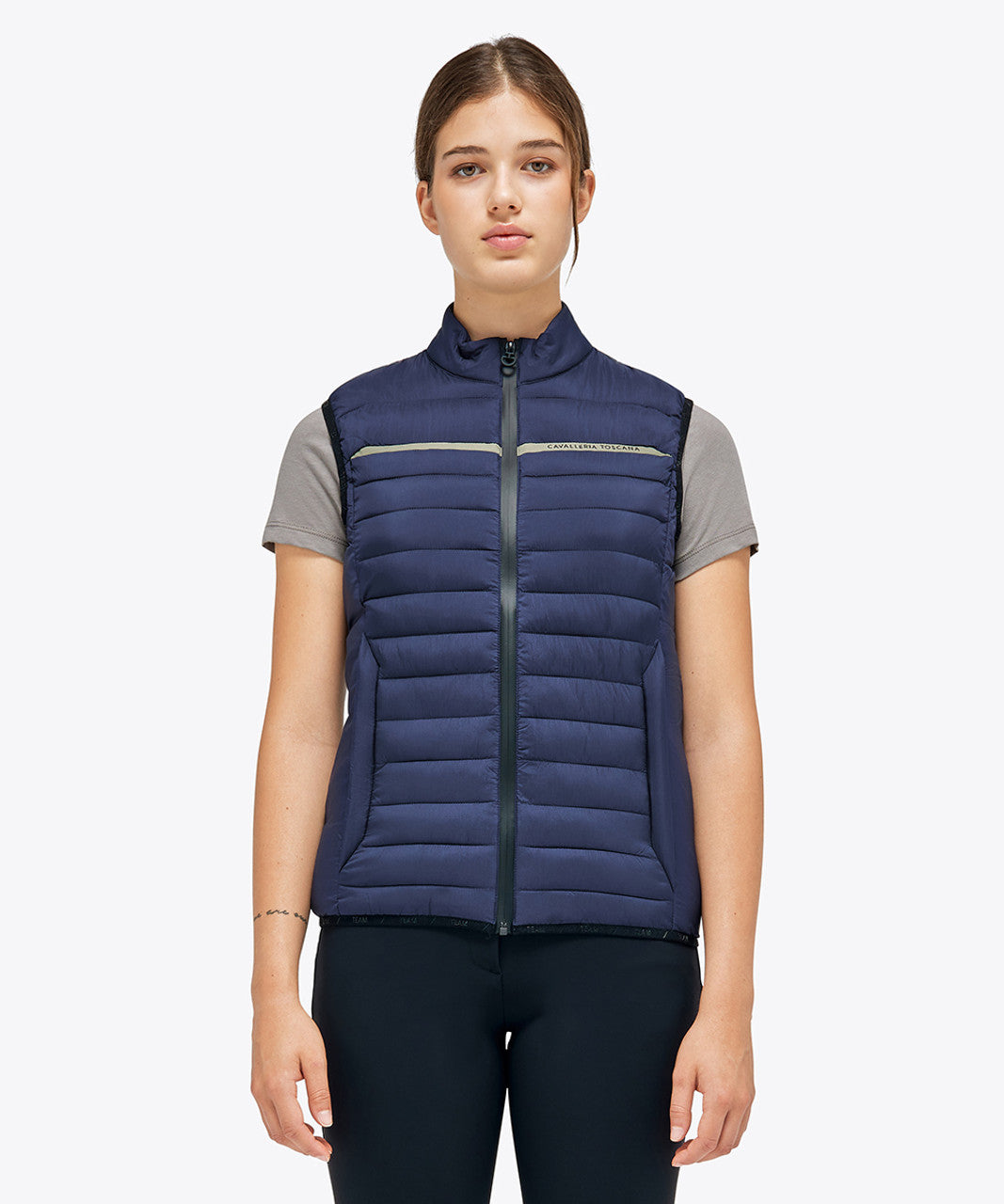 Cavalleria Toscana Team Puffer Vest - Ladies' M